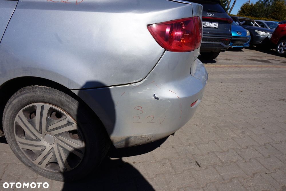 ZDERZAK TYLNY 3 I BK SEDAN 22V  SREBRNY MAZDA 2003-2006 - 5