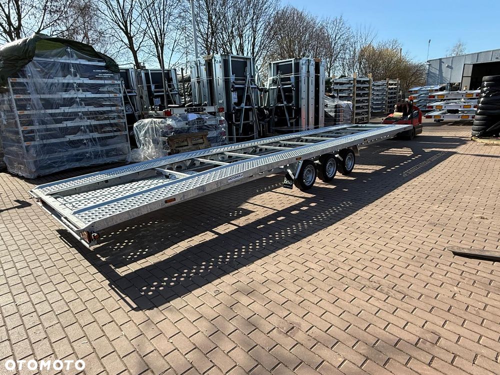 Gala BBG Laweta Gala raz łamana 8,5x2,05m 3 osie DMC 3500kg koła 195r13c super lekka 850 kg dostawa MOTOMUS - 10