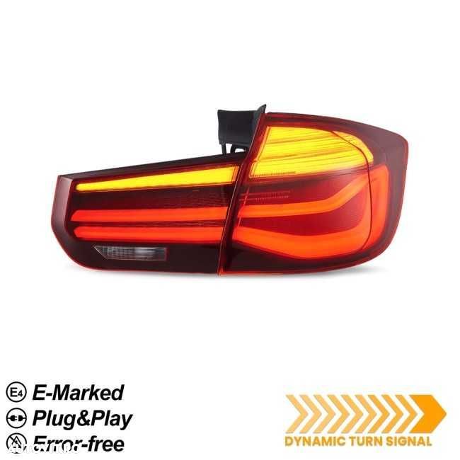 Set Stopuri Lampi LED BMW Seria 3 F31 Break Model LCI Facelift culoare Rosu - 3