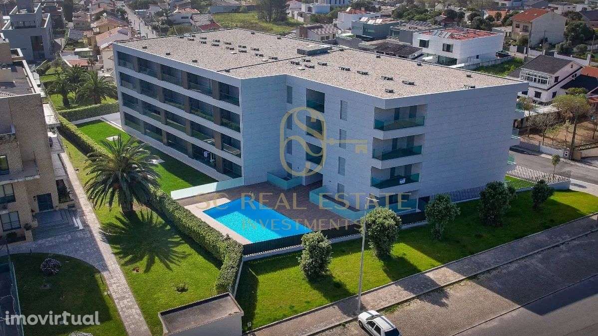 T1 NOVO  200m Praia, Box Fechada 2 carros, Madalena - Grande imagem: 3/21