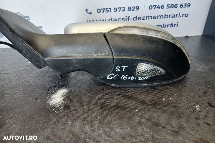 Oglinda stanga electrica 5K0857933B E1021025 E4023691 5K0857933B E102 - 4