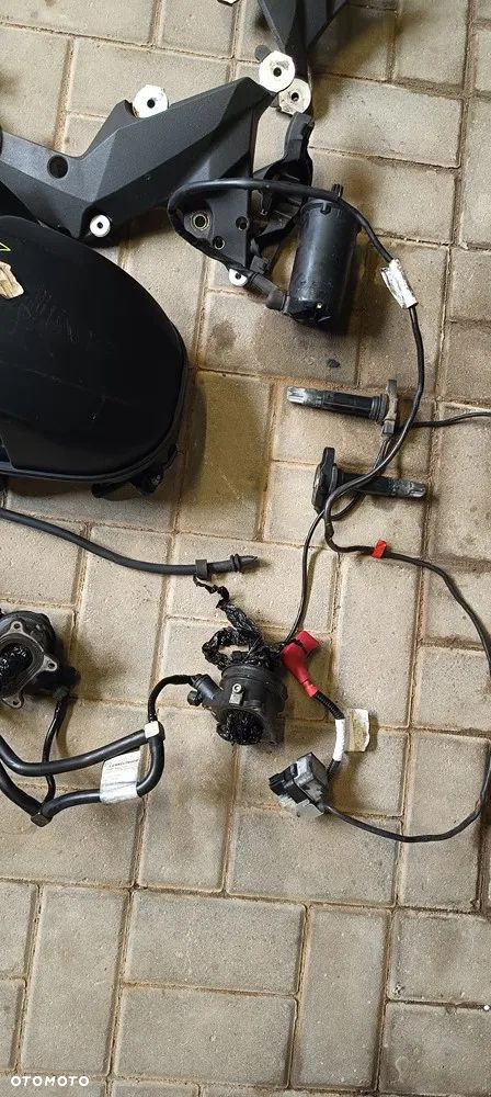 DUCATI MULTISTRADA 1200 Lagi Zawieszenie OHLINSPÓŁKA CHŁODNICA KIEROWNICA OSŁONA WAHACZ SET - 28