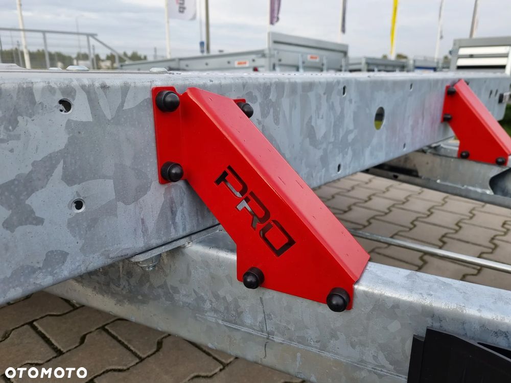 TA-NO Scorpio 55 PREMIUM laweta 3 osiowa 5.5m 3500kg DMC najazdy niski załadunek - 17