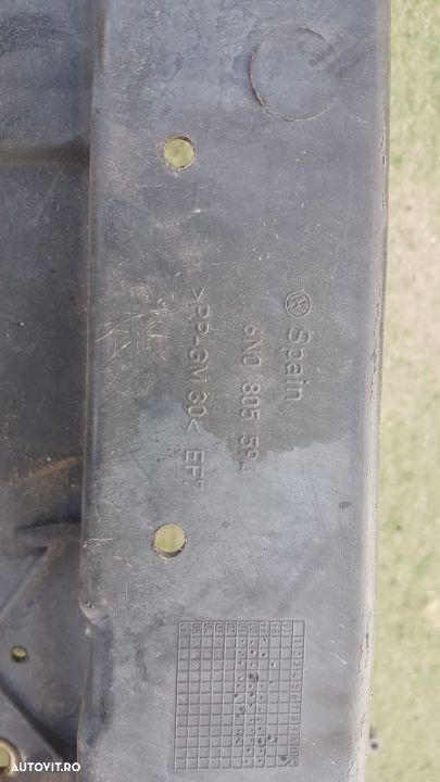 Trager / Tragher / Panou Frontal / Calandru VW Polo 6N Fara AC 1999 - 2002 - 2