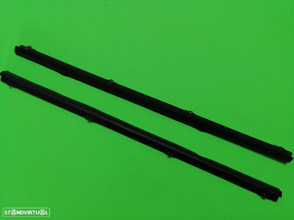 Raspador /Raspadores do vidro porta Datsun Pickup 720 NOVAS - 1