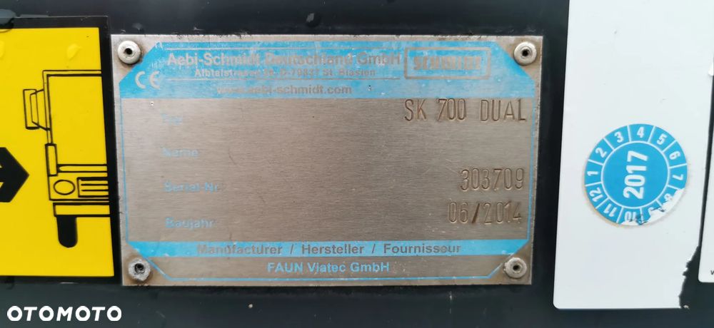 Mercedes-Benz AXOR 1833 SCHMIDT SK 700 DUAL - 12