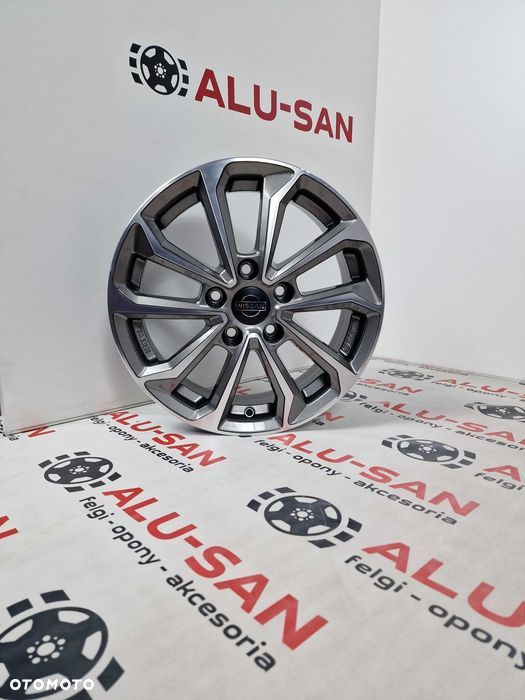 NOWE ALUFELGI NISSAN 16" 5x114,3 Qashqai X-Trail Primera Grafit Poler
