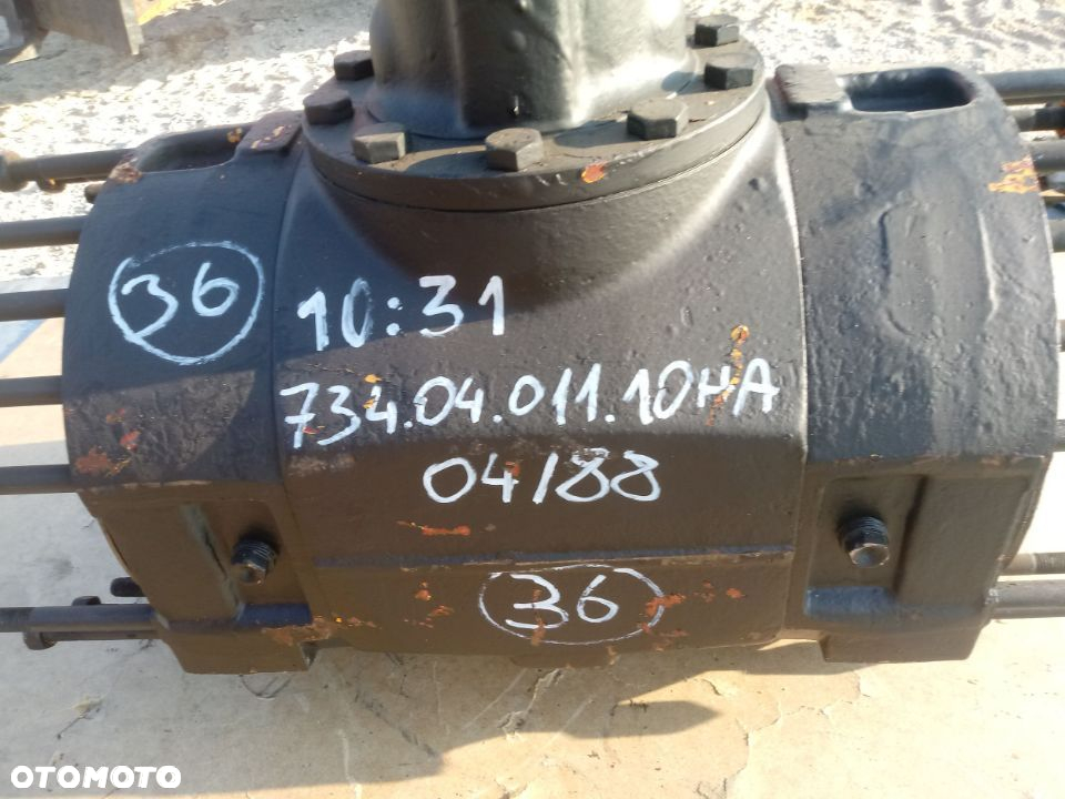 Dyferencjał Dana Spicer Clark Hurth 10/31 Wkład Koło talerzowe Wałek ataku Przekładnia zębata Mechanizm różnicowy Dyfer Atak Satelity Oś Most napędowy Atlas Schaeff Terex JCB Komatsu - 11