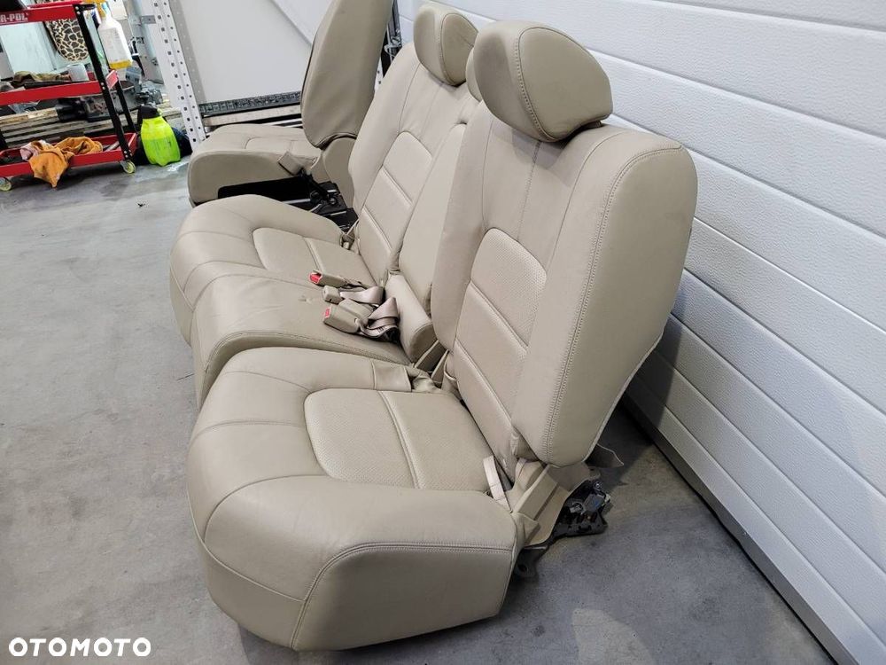 FOTELE KANAPA BOCZKI KOMPLET WNĘTRZE NISSAN MURANO II Z51 EU SKÓRA - 26