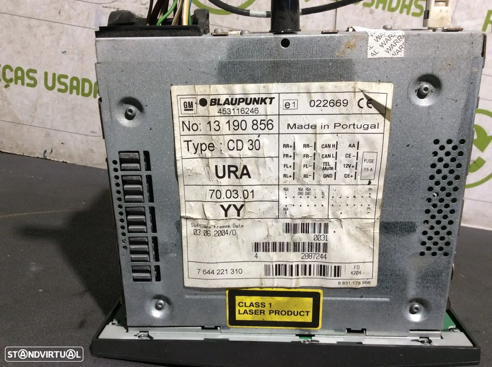 Auto rádio Opel Astra H - 3