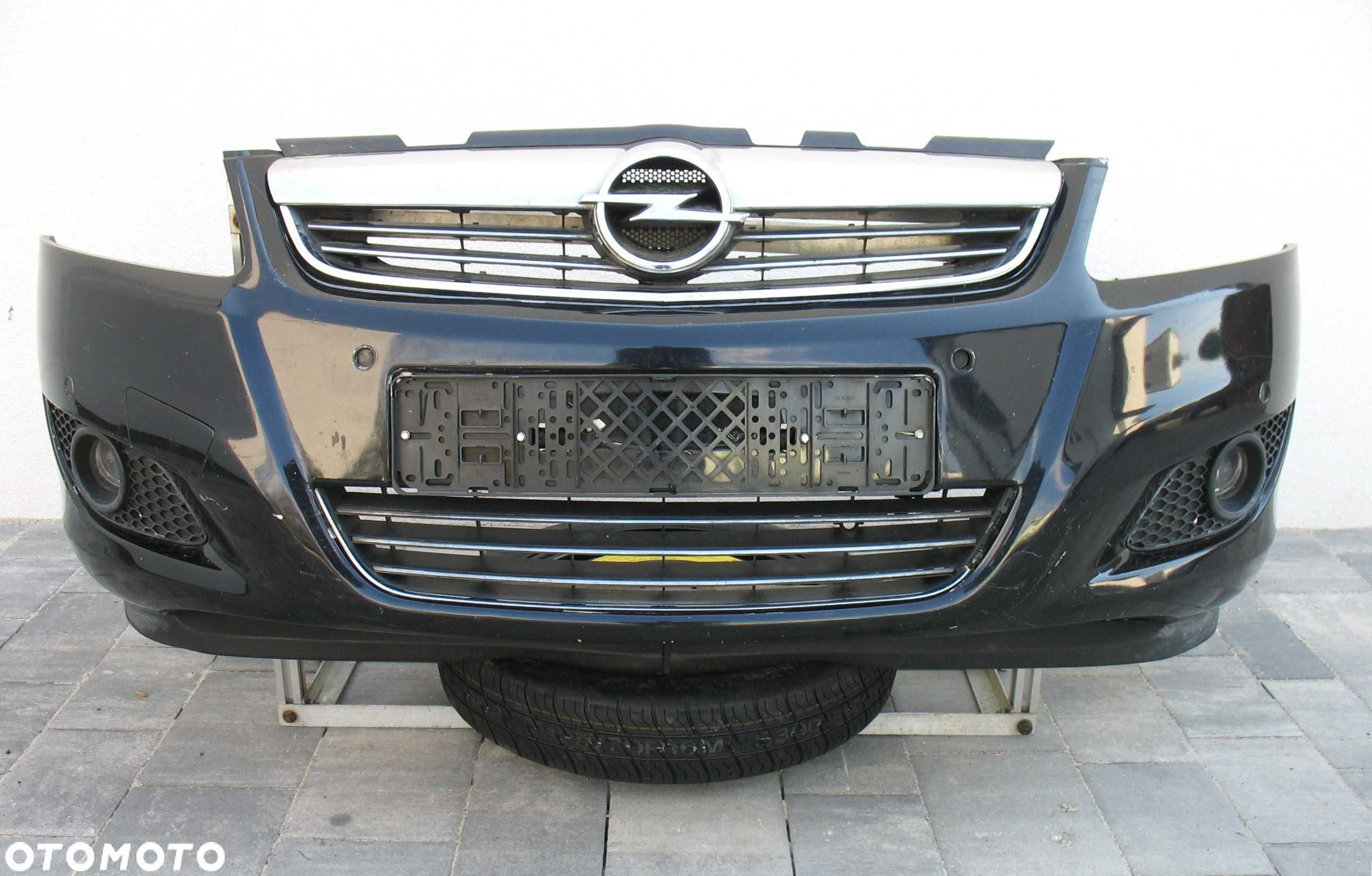 Opel Zafira B Lift zderzak przód 4xPDC z grillem Z-20r opis - 1