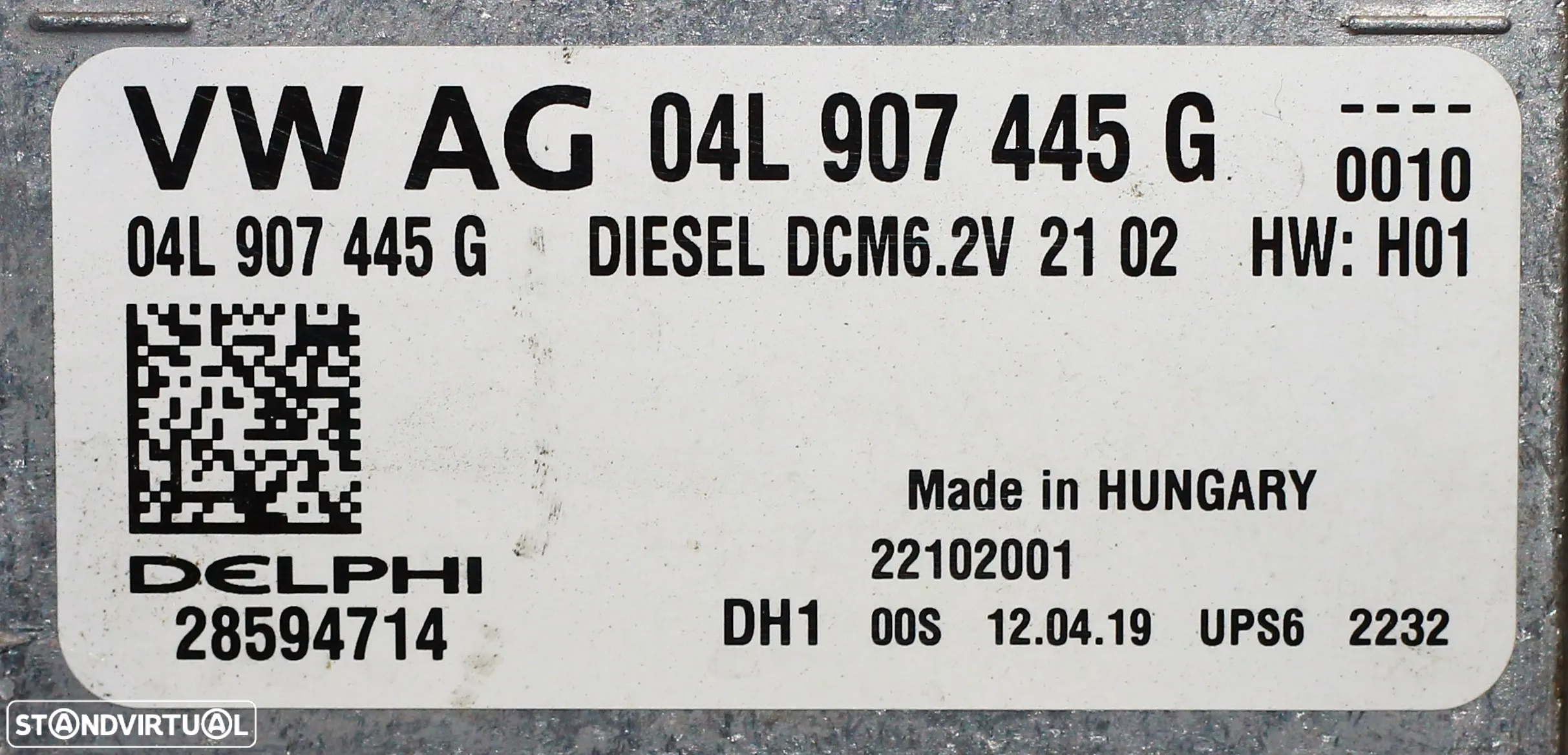 CENTRALINA DE MOTOR SEAT LEON - 5