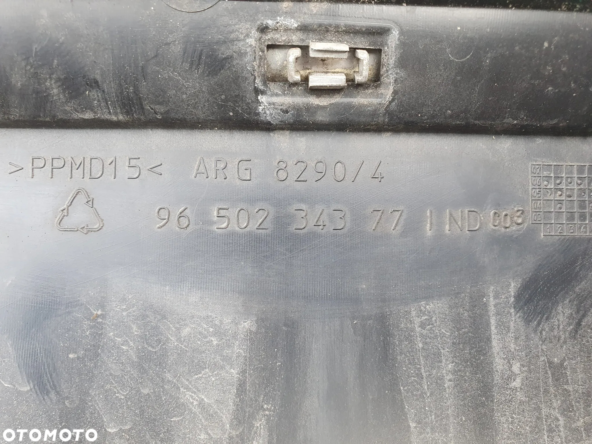 CITROEN C5 I 1 LIFT 04- KOMBI LISTWA PROGOWA LEWY TYŁ 9650234377 - 4