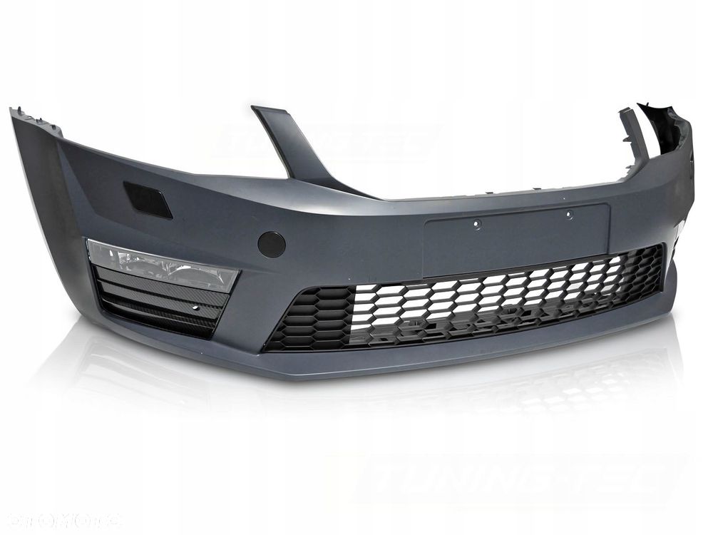 Zderzak Przedni Skoda Octavia Iii 12-16 Rs Sport Halogeny - 1