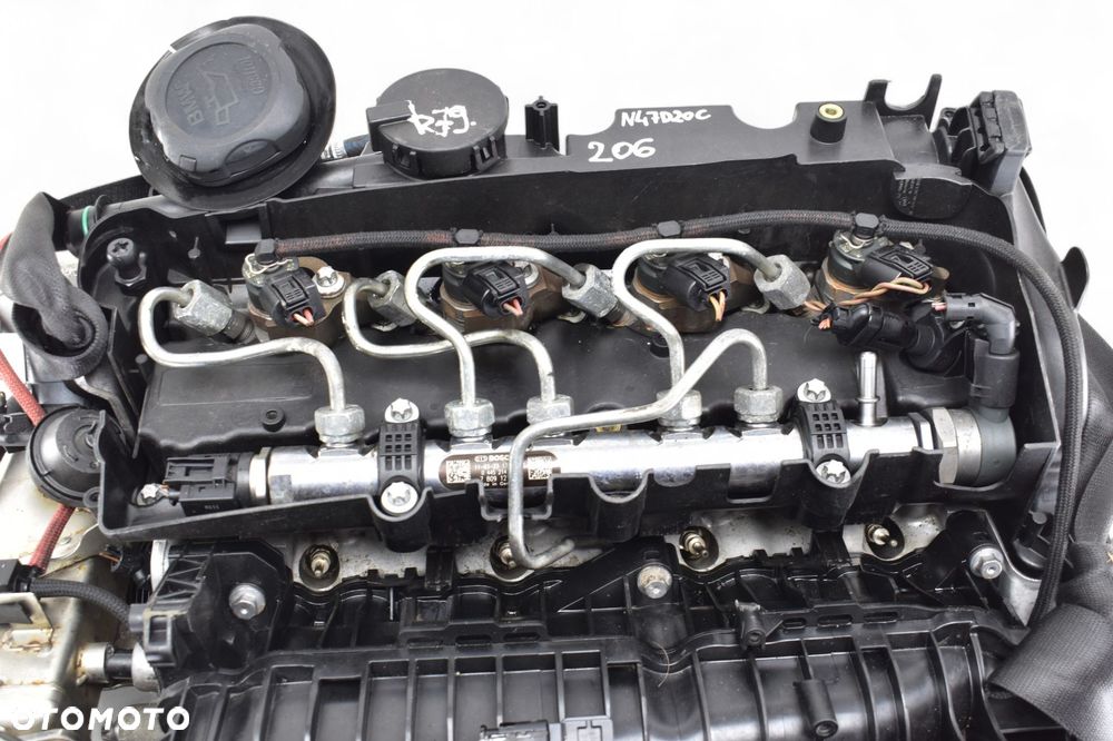Silnik BMW F10 F11 F20 F30 F34 2.0d 184KM N47D20C 11r Euro 5  KOMPRESJA - 2