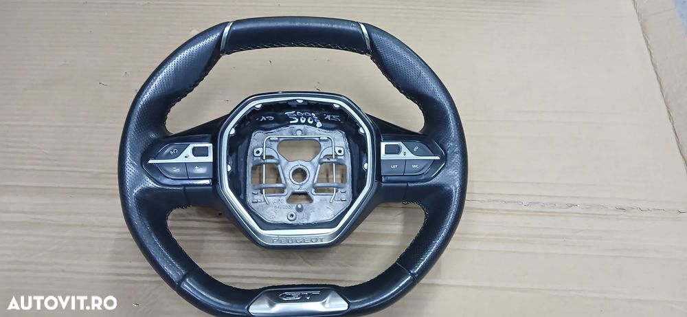 Volan de piele cu comenzi Peugeot 5008 3008 GT 2019 - 3
