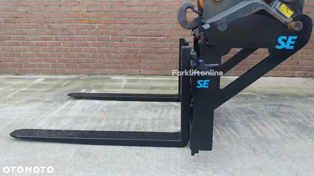 Widły do palet złącze Verachtert CW30 CW20 CW40 SE 5ton do koparki koparka paletowe paleciak CW30 - 1