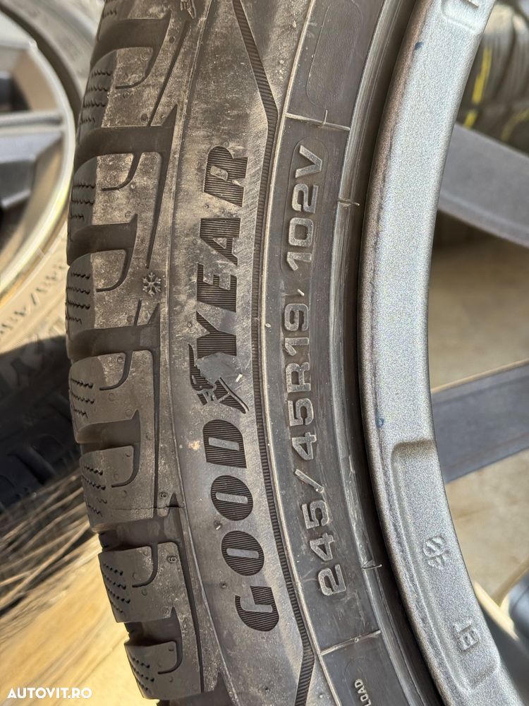 Vând set jante Audi A6 pe 19” cu anvelope de iarnă ca noi - 10
