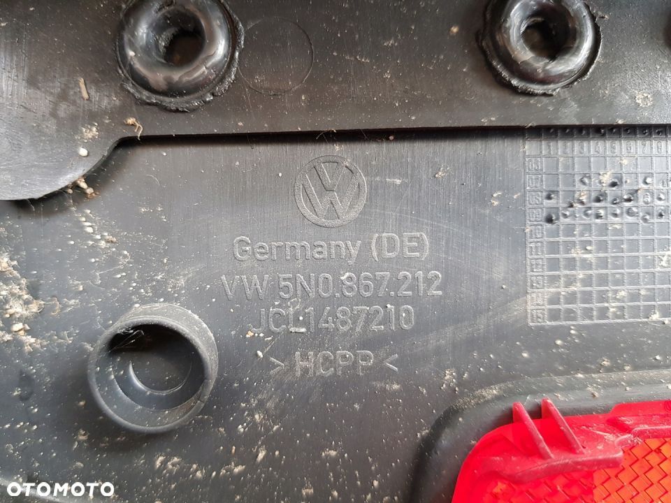boczek tapicerka drzwi prawy tył Tiguan - 5