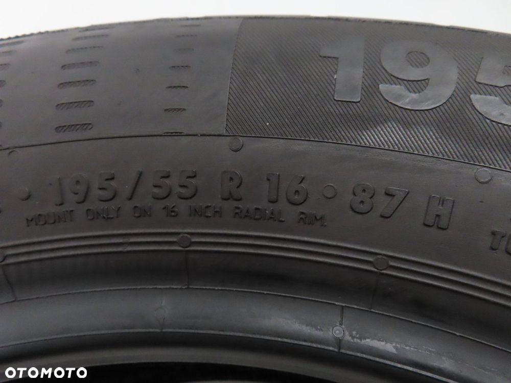 2x 195/55R16 OPONY LETNIE Continental ContiEcoContact 5 87H - 3