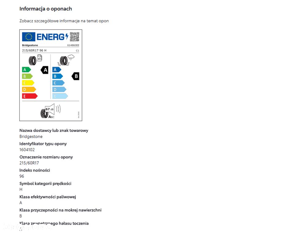 !!!NOWE 4 opony letnie Bridgestone - 1