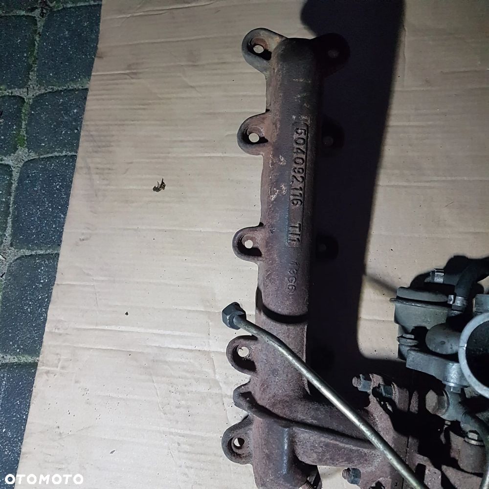 kolektor wydechowy rura śćieku oleju obejma kolanko kolano kolanka z rury turbina iveco daily 35c - 12
