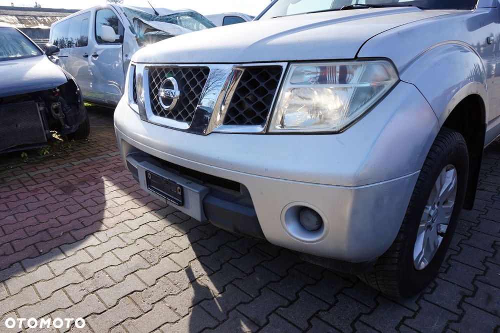 MASKA ZDERZAK BŁOTNIKI LAMPY PATHFINDER III R51 KL0  NISSAN 2005-2014 SREBRNY PRZÓD KOMPLETNY - 10