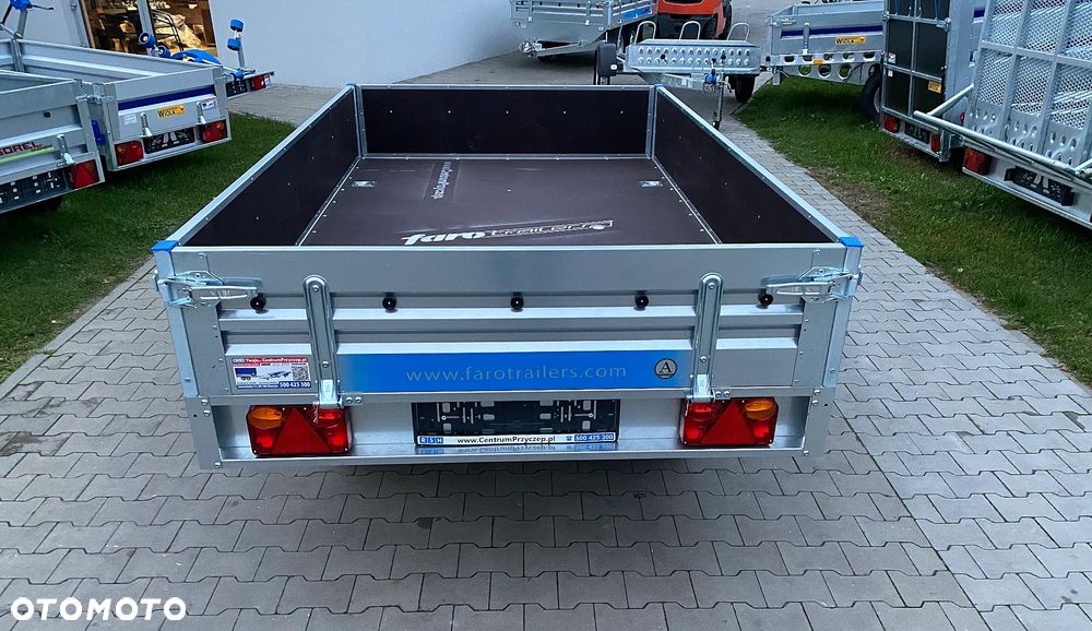 Faro PRZYCZEPA SAMOCHODOWA FARO MAGICUS+ TANDEM 263X150CM (BURTY WZMOCNIONE SKLEJKĄ) DMC: 750KG - 9