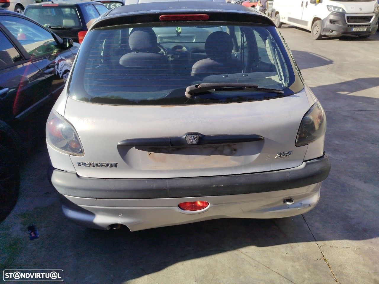 Porta / tampa da mala PEUGEOT 206 (2A/C) - 1