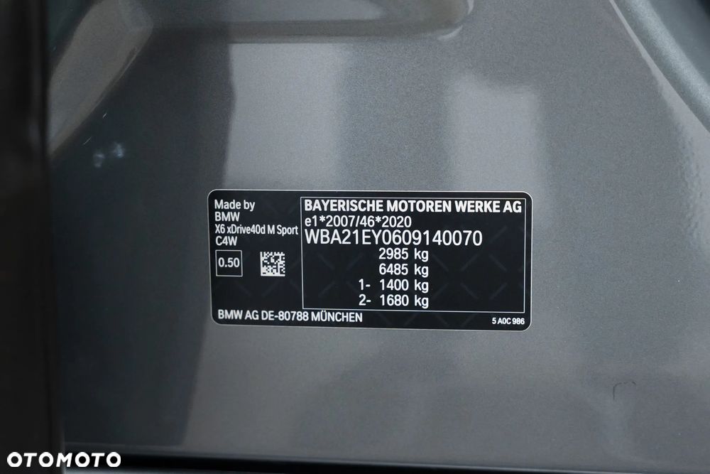 BMW X6 xDrive30d - 40