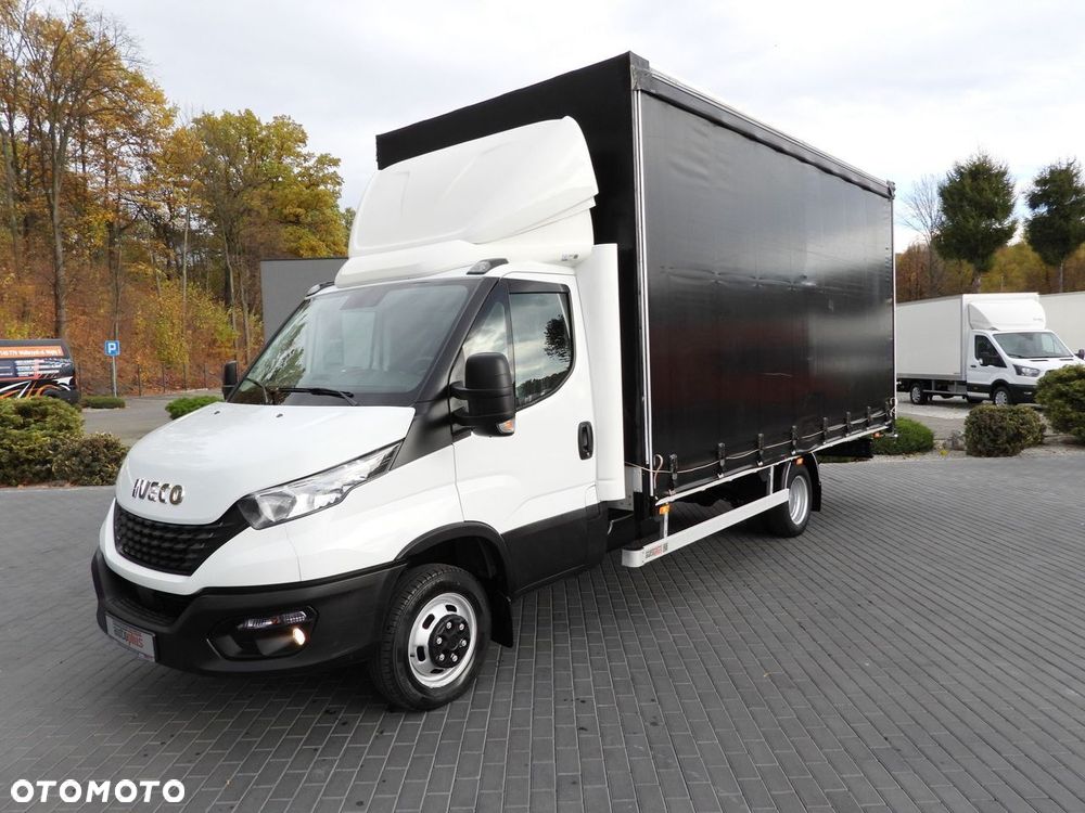 Iveco DAILY 50C17 PLANDEKA 10 PALET TEMPOMAT PNEUMATYKA BLIŹNIACZE KOŁA KLIMATYZACJA  180KM - 19
