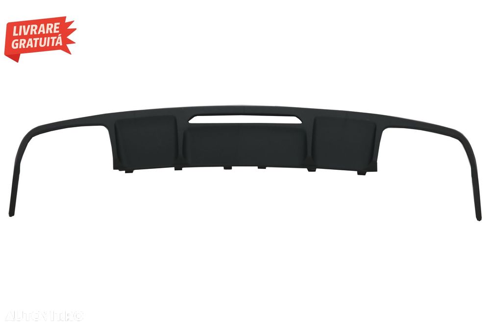 Difuzor cu Evacuare Dubla Mercedes CLS Sedan W218 (2011-2017) pentru bara AMG Spor- livrare gratuita - 4