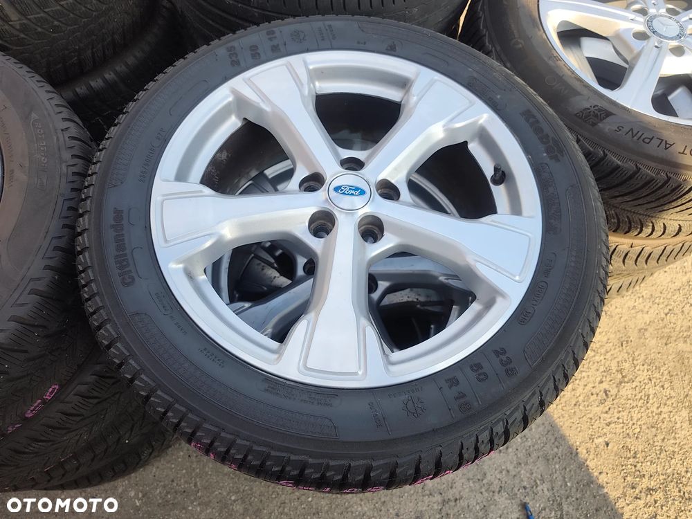 5x108 Alufelgi Felgi Aluminiowe Oryginalne 18 Koła Całoroczne Wielosezonowe FORD SMAX II MK2 MONDEO V MK5 KUGA I MK1 GALAXY III MK3 VOLVO 7mm Legnica ALU-RAD 235/50 - 1