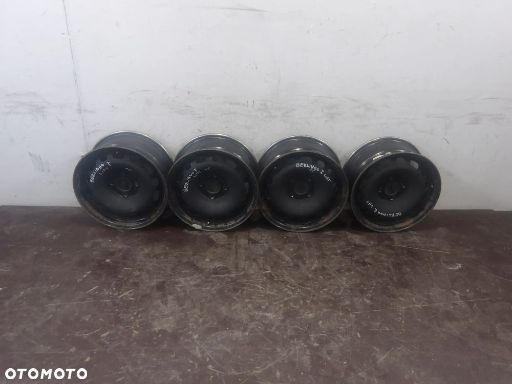 CITROEN BERLINGO I LIFT 1.6HDI FELGA STALOWA STALÓWKA R15 4X108 5401.S6 - 1