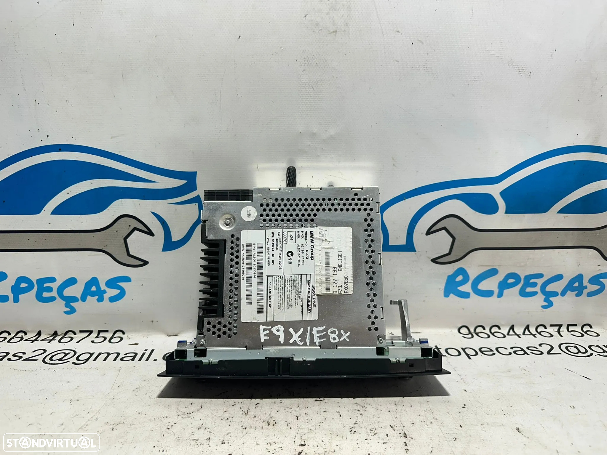 .Radio Original Profissional BMW Serie 1 E81 E82 E87 E88 Serie 3 E90 E91 E92 E93 - 6