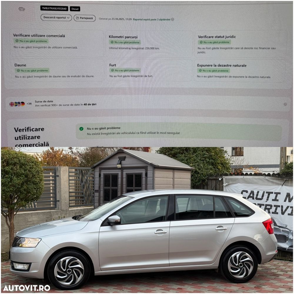 Skoda RAPID 1.4 TDI DSG Ambition - 40