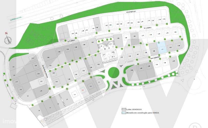 Terreno Urbano de 637m2 (Lote 3) para construção de moradia em Urbaniz - Grande imagem: 3/9