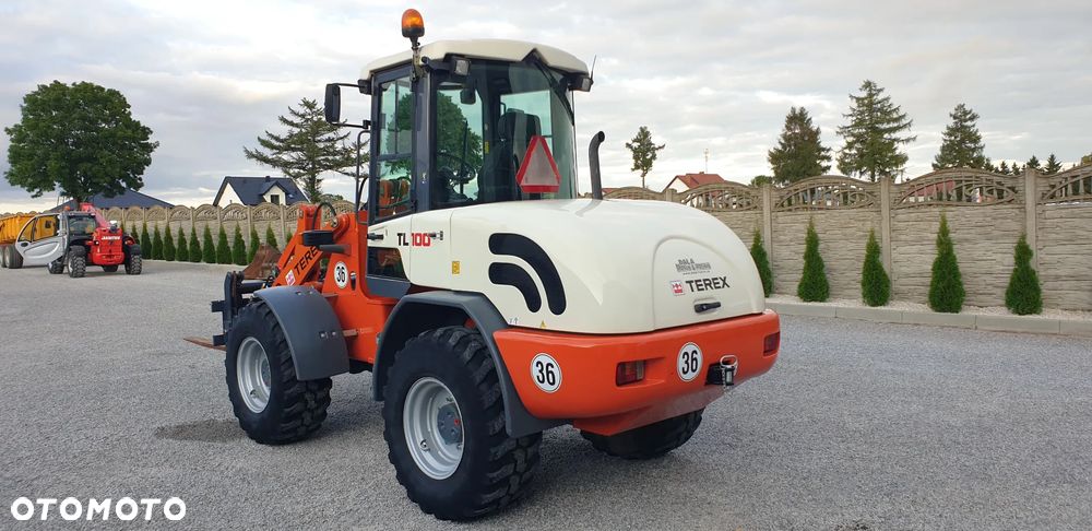 Terex TL100 sprowadzona SUPER STAN!! 6536MTG szybka jazda ŁYŻKA+WIDŁY - 8