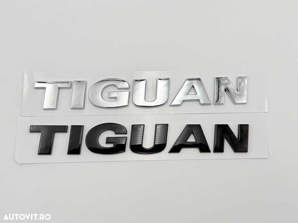 Emblema Compatibila VW Tiguan crom - 4