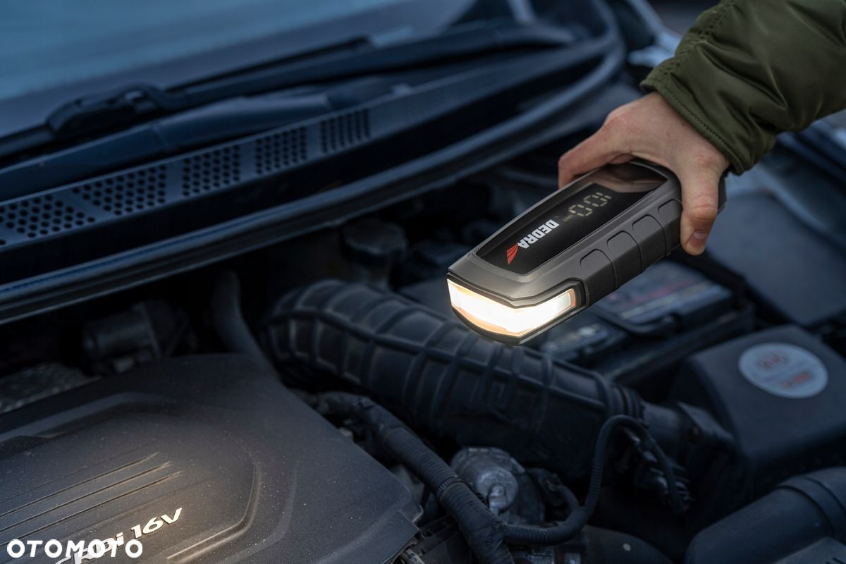 DEDRA URZĄDZENIE ROZRUCHOWE POWERBANK BOOSTER JUMP STARTER 16000MAH 1600A - 11