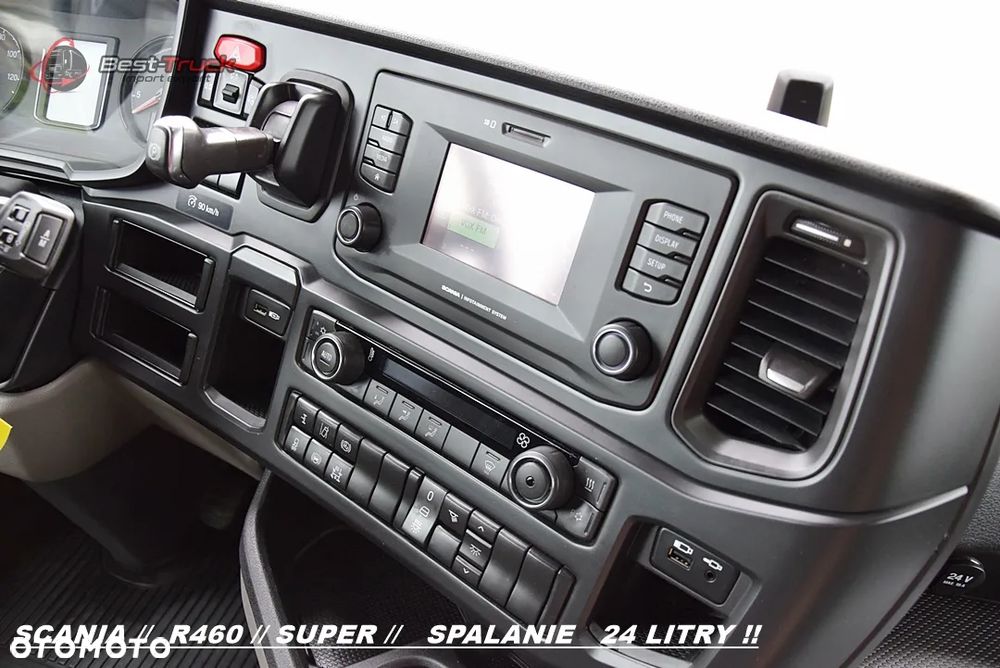 Scania 460R / SUPER /  LED LAMPY / KLIMA POSTOJOWA  /  RAMA STANDARD - 37