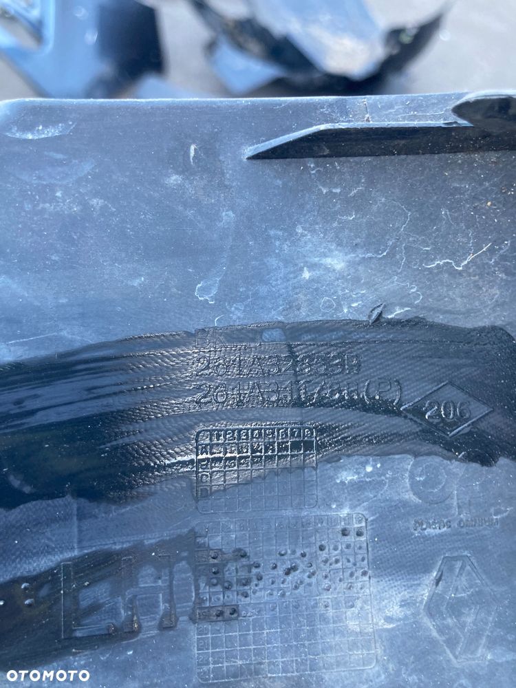 RENAULT Megane IV 4 lewa chrom kratka połysk ZDERZAKA  przedniego KRATKA halogenu W ZDERZAK  przedni  zaślepka na halogen - 5