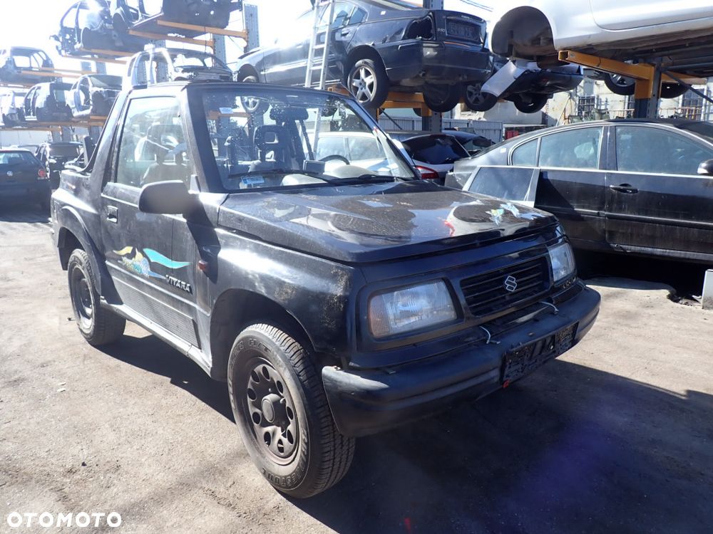 CZĘŚCI - Suzuki Vitara I 1,6 80KM G16A FILM CABRIO 3D lakier ODG Saturn Black 1996r. INDEX - 9924 - 2