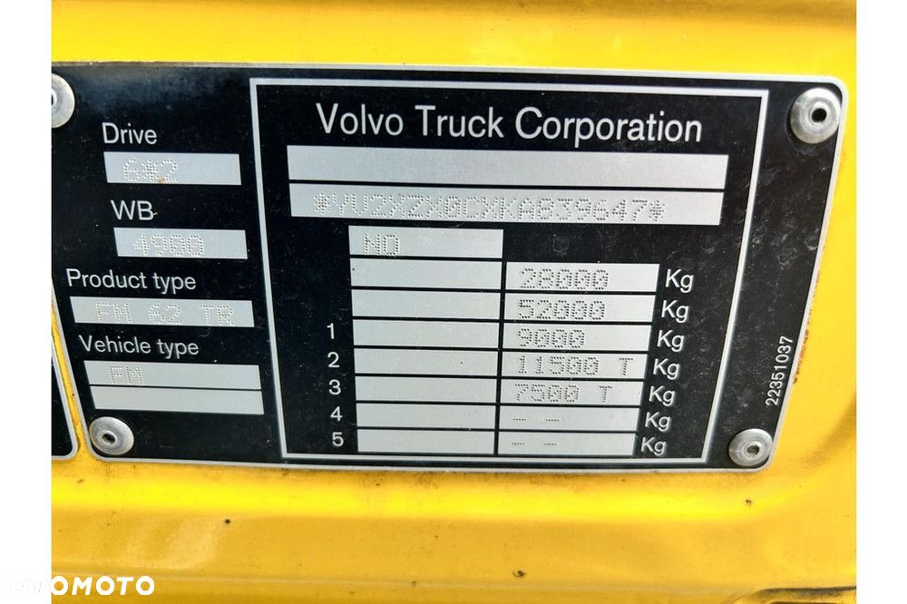 Volvo FM450 6X2 EURO6 + SIDE OPENING - 25