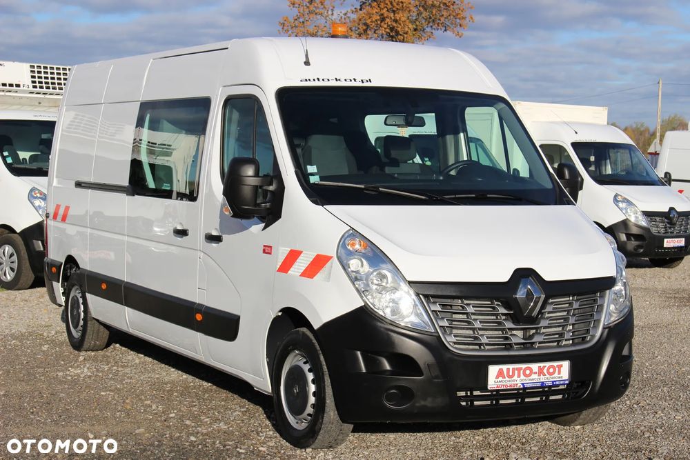 Renault MASTER *2.3 DCI 130 KM/BRYGADÓWKA-7 OS*/L3H2/ KLIMA/ MAXI  /*SERWIS*/ STAN IDEALNY / - 2