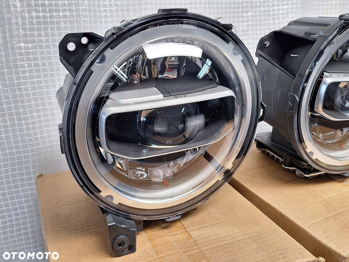 jeep wrangler jl 2018- lampa przod lewa led 3 pin mopar orginal jeep nowy - 3