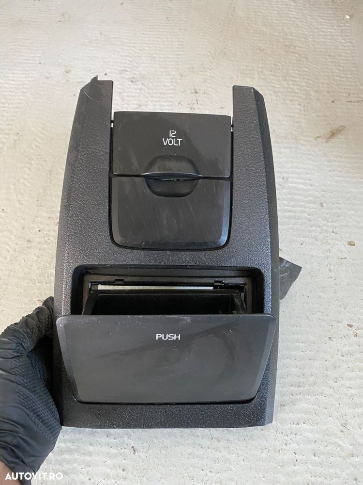 Ornament consola centrala scrumiera LHD VOLVO S60R V70 2006-2009 1288574 30643800 - 5