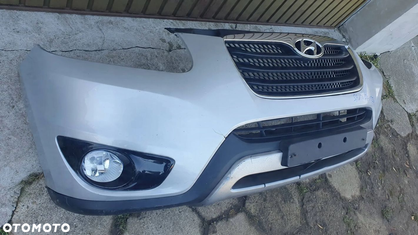 Hyundai Santa Fe 2 II lift 09-12 zderzak przedni przód $ - 2