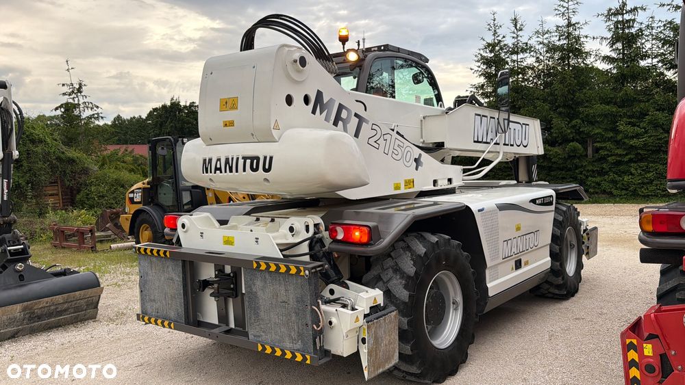 Manitou Ładowarka teleskopowa Manitou Mrt 2150 + Privilage Roto obrotowa 360 Pilot sterowanie radiowe Kosz Widły 2016/17 1840 2550 2540 silnik Mercedes 2150+ Merlo - 22