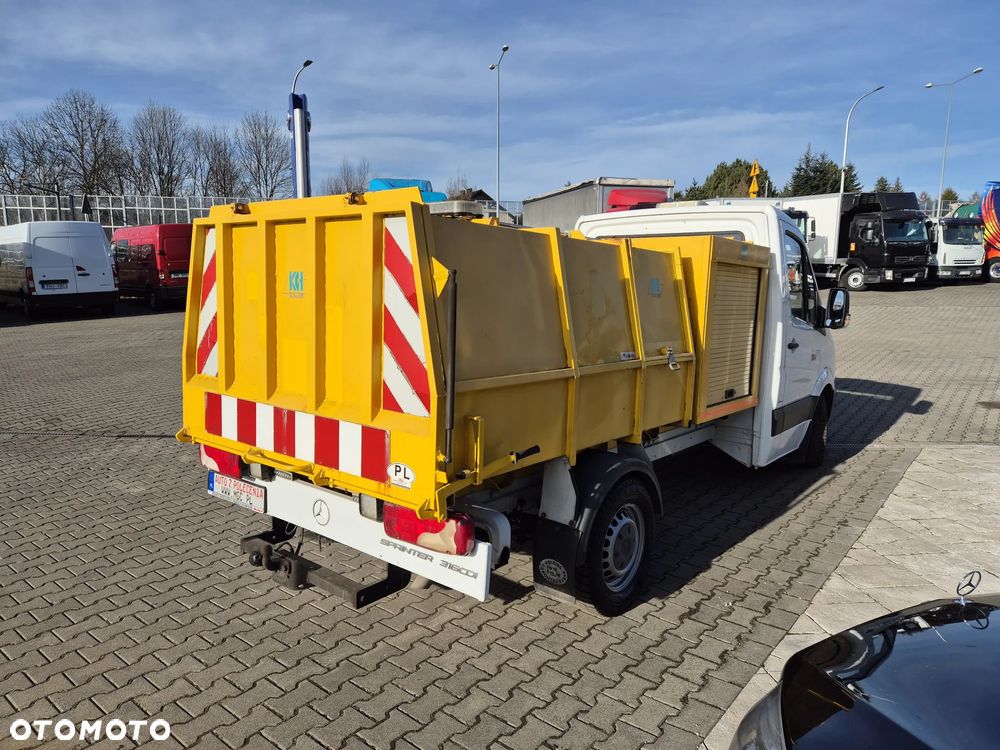 Mercedes-Benz Sprinter 316 CDi Automat / ŚMIECIARKA / ZGNIATARKA / WEBASTO / BEZWYPADKOWY / 1WŁ! - 8